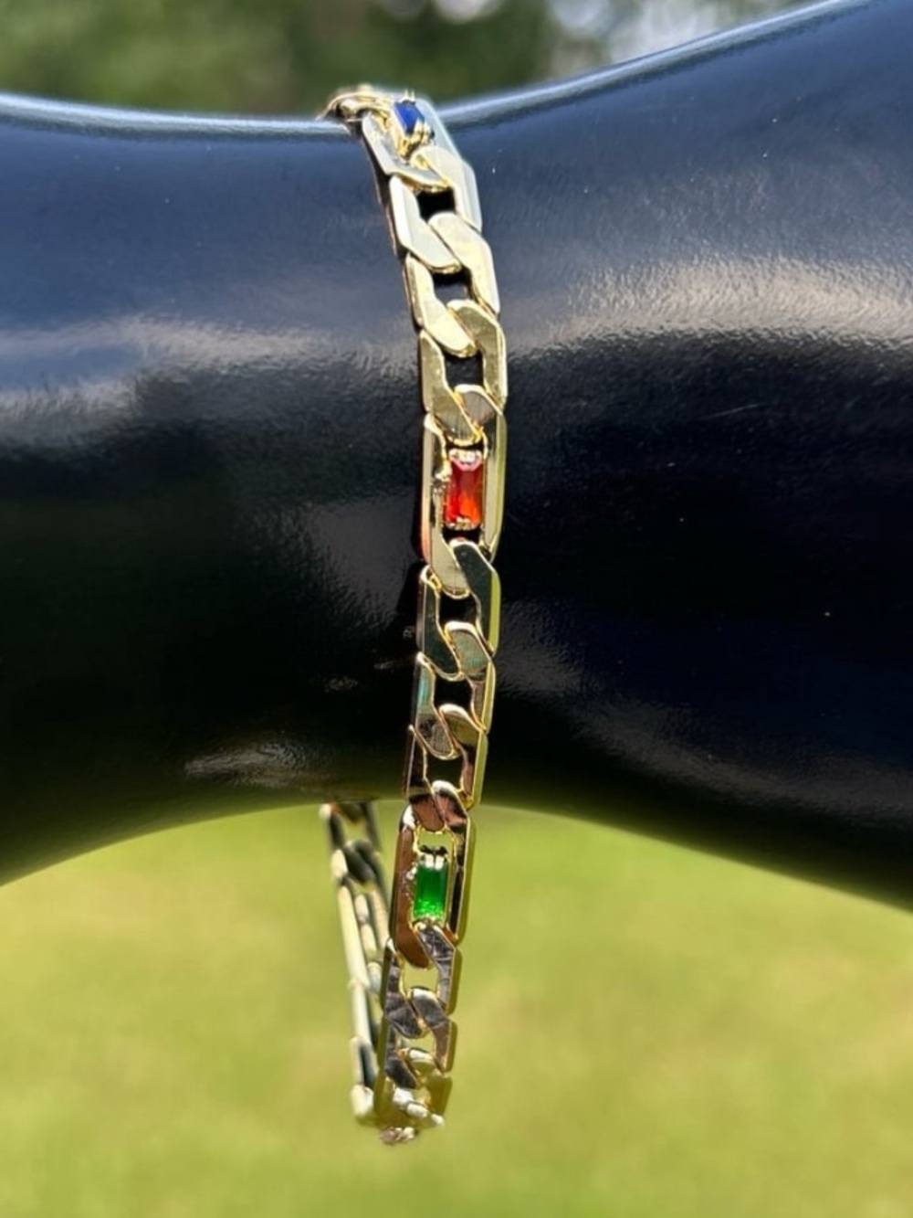 New gold bracelet